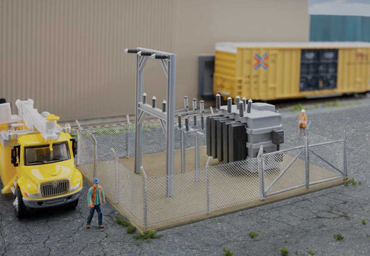 Walthers Cornerstone 4175 HO Small Substation Kit