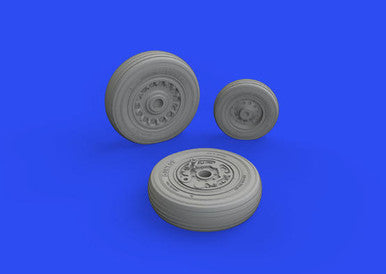 Eduard 648814 1/48 Brassin Buccaneer S.2C/D Wheels for Airfix