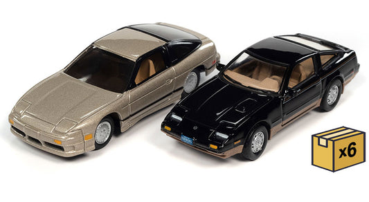 Johnny Lightning JLSP286-A-CASE 1/64 Scale Import Heat/Japan Classics Twin Pack