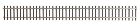 Walthers Mainline 948-83007 HO Scale Code 83 Nickel Silver Flex Track with Wood Ties - Branch line Ties - Each Section: 36" 91.4cm pkg(5)