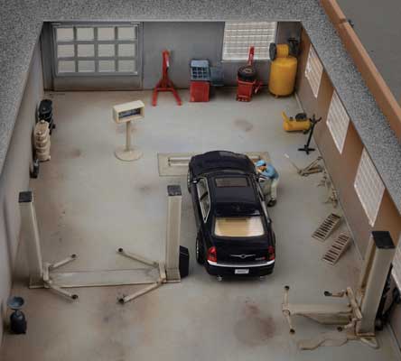 Walthers SceneMaster 949-4210 HO Scale Garage Detail Kit #2 pkg(20)