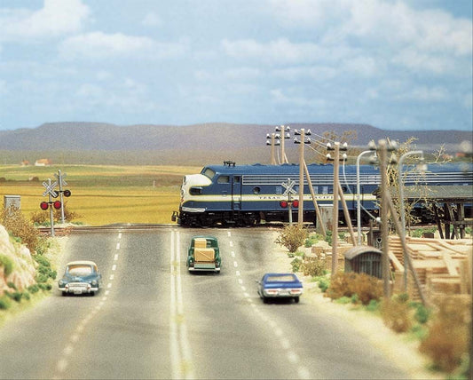 Busch 9710 HO Scale Self-Adhesive 2-Lane Highway, Straight