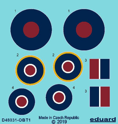 Eduard D48031 1/48 Tempest Roundels Early for EDUARD