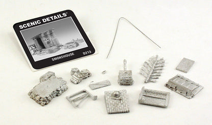 Woodland Scenics D213 All Scale Smokehouse HO Scale Kit