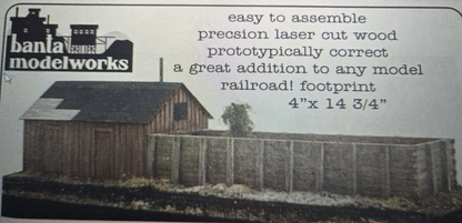 Banta Model Works 6110 O Scale Ridgway Sandhouse Kit