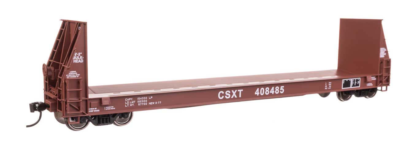 Walthers Proto 104519 HO Scale 50' Sieco Pulpwood Flatcar - Ready to Run -- CSX