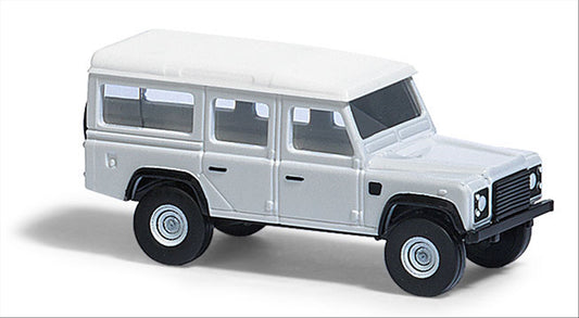 Busch 8370 N Scale Land Rover Defender, Assembled, Gray