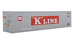 Walthers SceneMaster 949-8351 HO 40' Reefer Container - K-Line