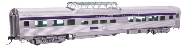 Walthers Mainline 30416 HO Scale 85' Budd Dome Coach - Ready to Run -- Atlantic