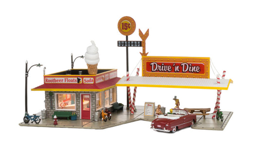 Woodland Scenics BR5029 HO Scale Drive 'n Dine