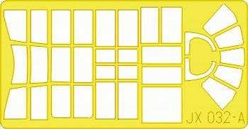 Eduard JX032 1/32 TBF / TBM Masking Sheet for Trumpeter Canopy Mask