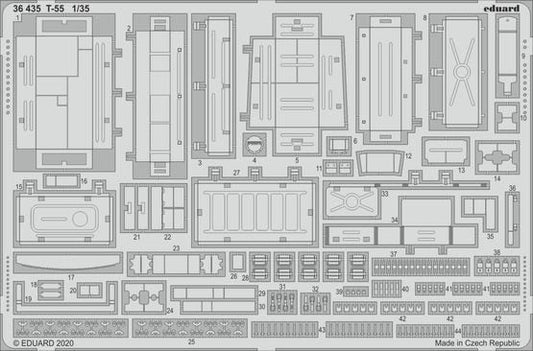Eduard 36435 1/35 Armor- T55 for MNA