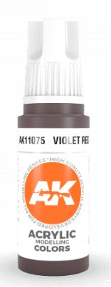 AK Interactive 11075 Violet Red 3G Acrylic Paint 17ml Bottle