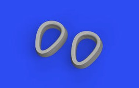 Eduard 648801 1/48 Aircraft- A6M3 Exhausts for EDU (Resin)