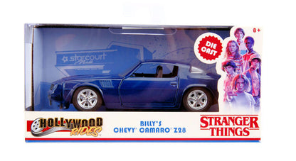 Jada Toys 31113 Billy's Chevrolet Camaro Z28, Stranger Things