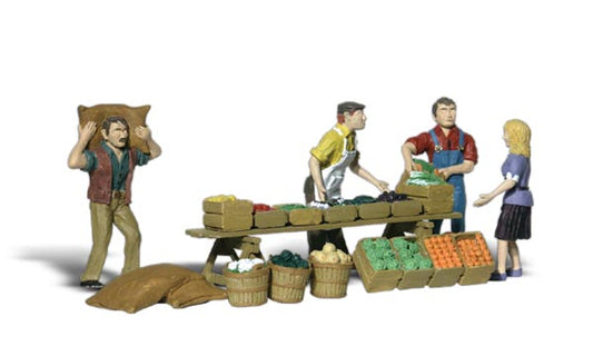 Woodland Scenics A2750 O Scale Farmers Market
