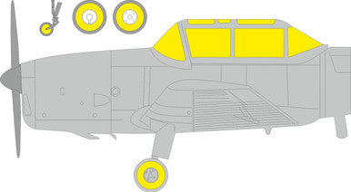 Eduard EX1085 1/48 Chipmunk T.20 MASK for AIRFIX