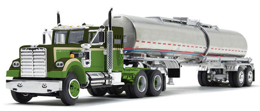 DCP 60-1640 1/64 White Western Star 4900 Diecast Semi Truck