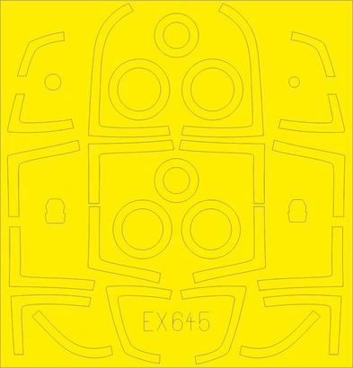 Eduard EX645 1/48 Mask Aircraft- F15E TFace for LNR