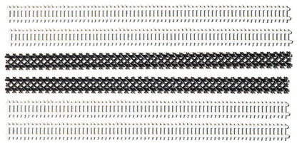 Faller 180402 HO Scale 2 Assorted Fences, 1080 mm Model Kit