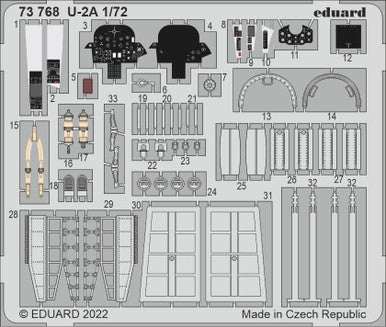 Eduard 73768 1/72 for HBB (Pre-Painted) Photo Etch Detail Set