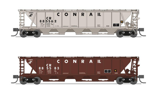 Broadway Limited 7256 N H32 Cvd Hopper Con 2Pk