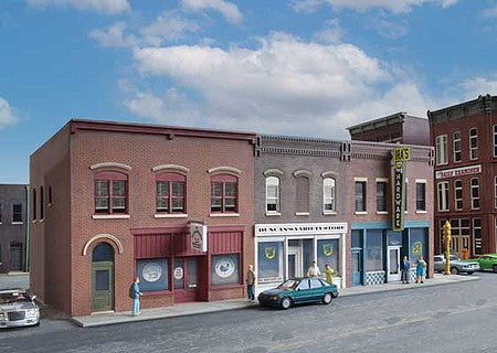 Walthers Cornerstone 933-4043 HO Scale Merchant's Row VI -- Kit