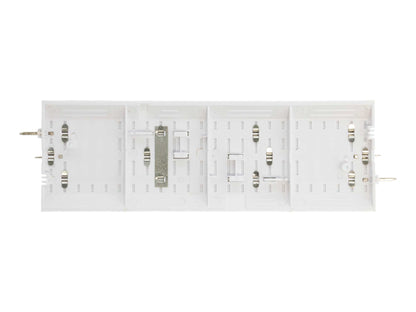 Lionel 6-85389 O Gauge White 10" Straight FasTrack 4-Pack
