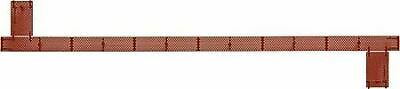Kadee 2005 HO Scale 40' Morton-Style Running Boards -- Red Oxide 1 Pair