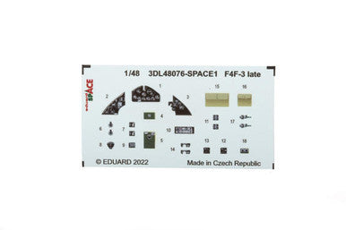 Eduard 3DL48076 1/48 Late Space for Eduard