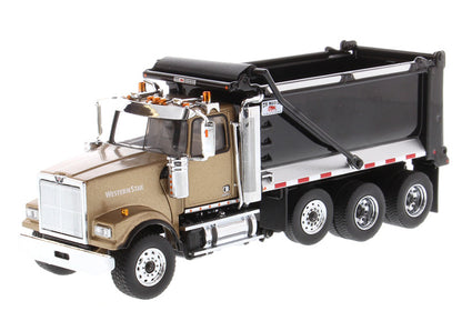 Diecast Masters 71080 1/50 Western Star 4900 SF Dump, Gold