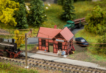 Faller 212150 N Scale Schonberg Wayside Station Laser-Cut Kit