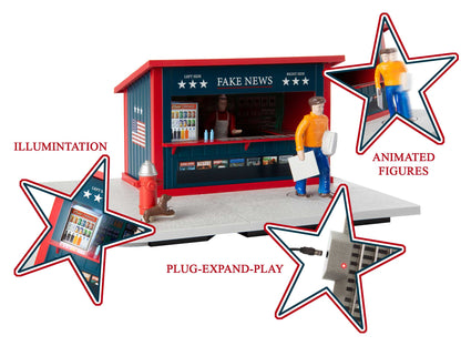 Lionel 6-2029240 O Gauge Fake News Stand