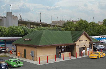 Walthers Cornerstone 4095 HO Modern Suburban Station Kit