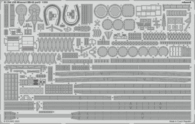 Eduard 53294 1/350 USS Missouri BB-63 Part 3 for Hobby Boss