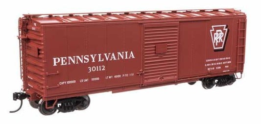 Walthers Proto 920-102309 HO Scale 40' X29B Boxcar - Ready to Run - Pennsylvania Railroad #30112 (Shadow Keystone Script)