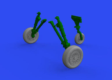 Eduard 648832 1/48 Brassin F-16C Wheels Early for Kinetic