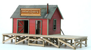 Banta Model Works 2082 HO Scale Herbert's Crossing Freight House Kit