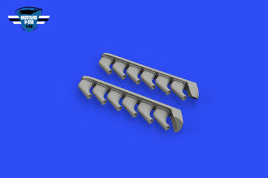 Eduard 648992 1/48 P-51B/C Exhaust Stacks 1/48