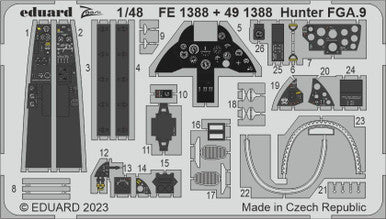 Eduard 491388 1/48 Hunter FGA.9 491388