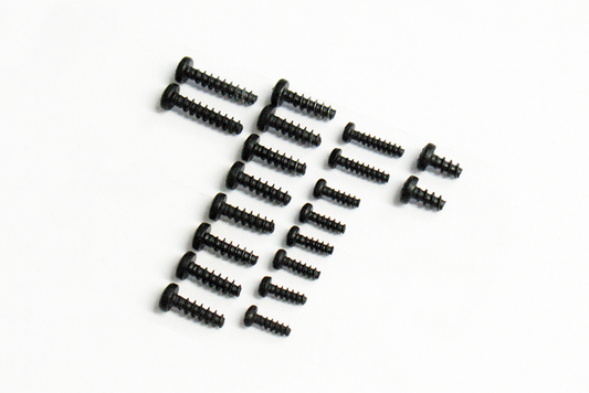 Piko 36090 G Scale Screws, 20 Pieces in 5 Sizes
