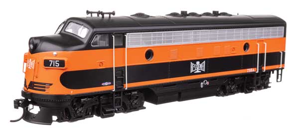 Walthers Mainline 11400 HO Scale EMD F7 A-B Set - Standard DC -- Bessemer & Lake