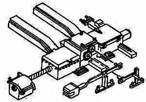 Details West SM-903 HO Scale Switch Motor & Tie Mount