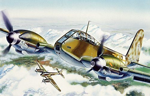 Italeri 74 1/72 Messerschmitt Me410A1 Hornisse Fighter