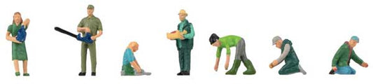 Faller 151678 HO Scale At the Nursery -- pkg(7)