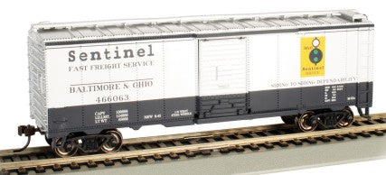 Bachmann 16005 HO 40' Boxcar Baltimore & Ohio Sentinel #466063