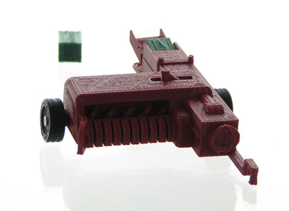 3D To Scale 64-350-BR 1/64 Vintage Hay Baler with Bales