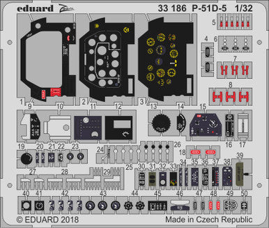 Eduard 33186 1/32 P-51D-5 1/32