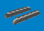 Eduard 632207 1/32 Bf 109K-4 Exhaust Stacks PRINT Brassin for KOTARE