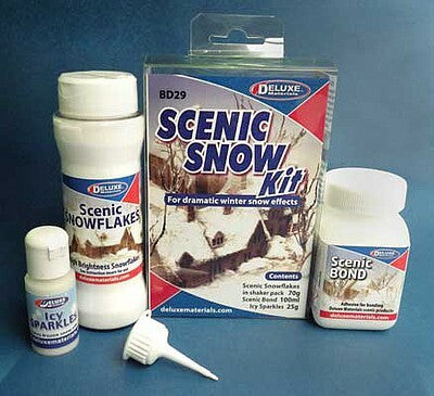 Deluxe Materials BD29 All Scale Scenic Snow Kit
